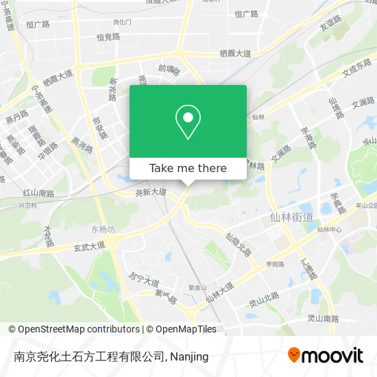 南京尧化土石方工程有限公司 map