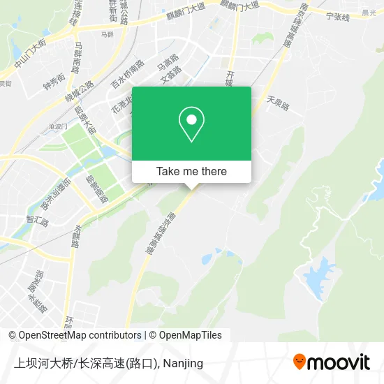 上坝河大桥/长深高速(路口) map