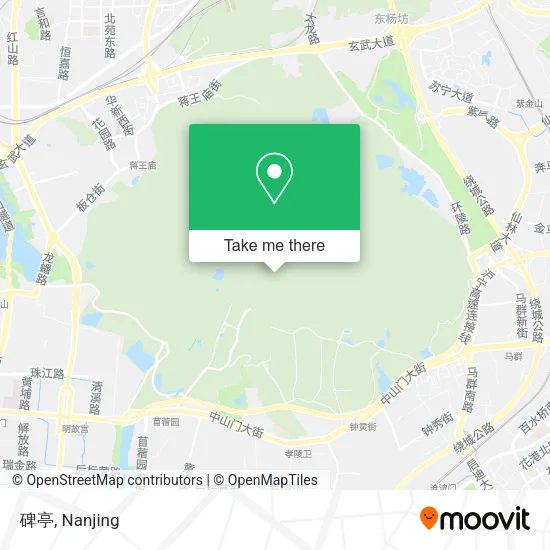 碑亭 map