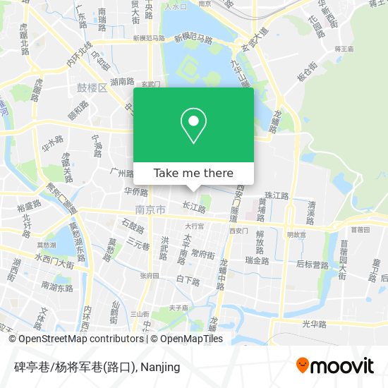 碑亭巷/杨将军巷(路口) map