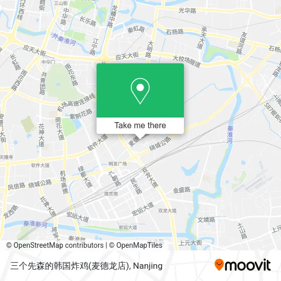 三个先森的韩国炸鸡(麦德龙店) map