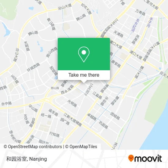 和园浴室 map