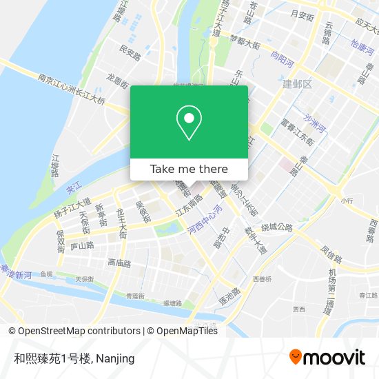 和熙臻苑1号楼 map