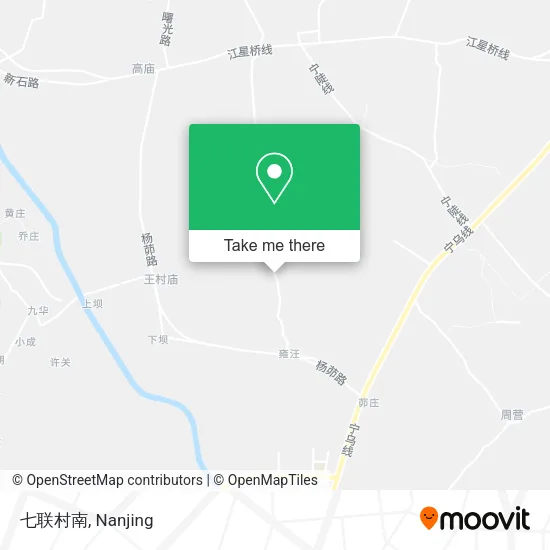 七联村南 map