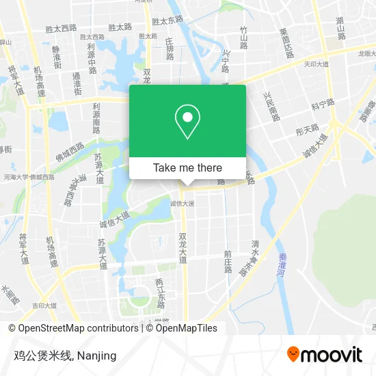 鸡公煲米线 map