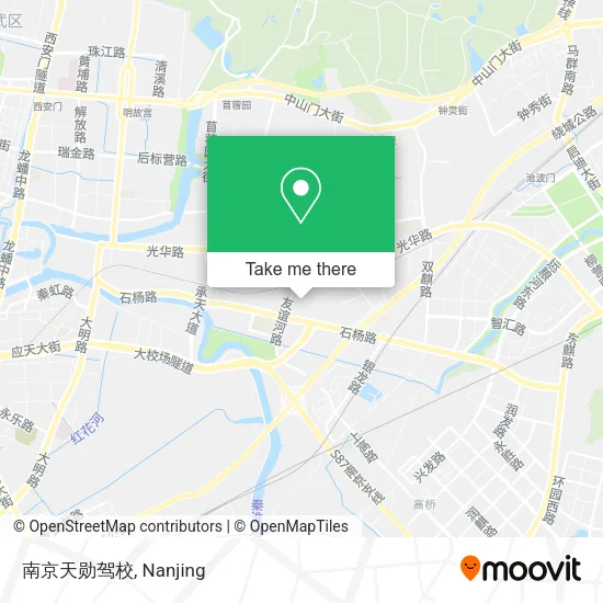 南京天勋驾校 map