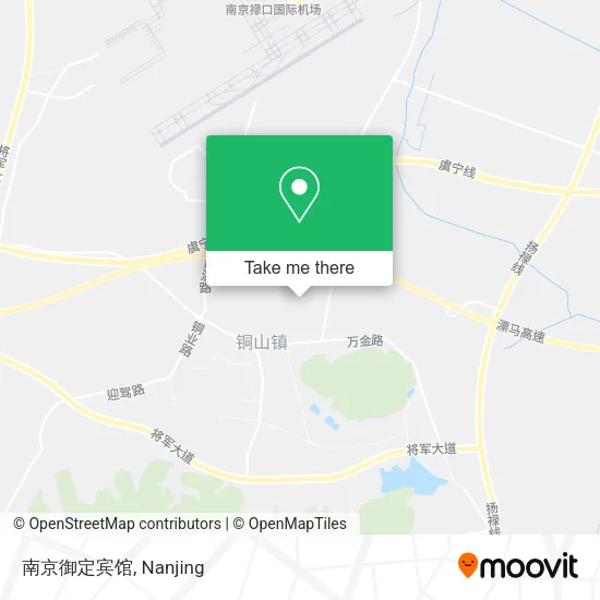 南京御定宾馆 map