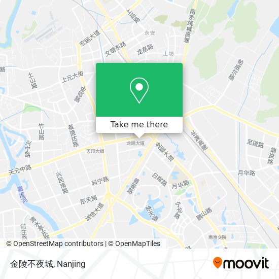 金陵不夜城 map