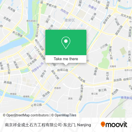 南京祥金成土石方工程有限公司-东北门 map