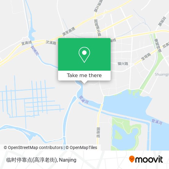 临时停靠点(高淳老街) map