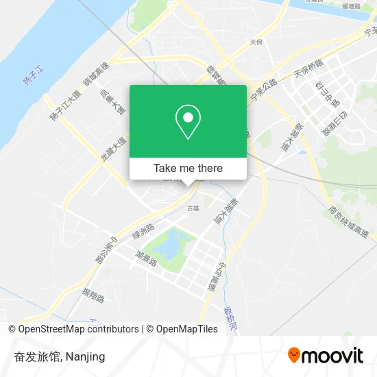 奋发旅馆 map