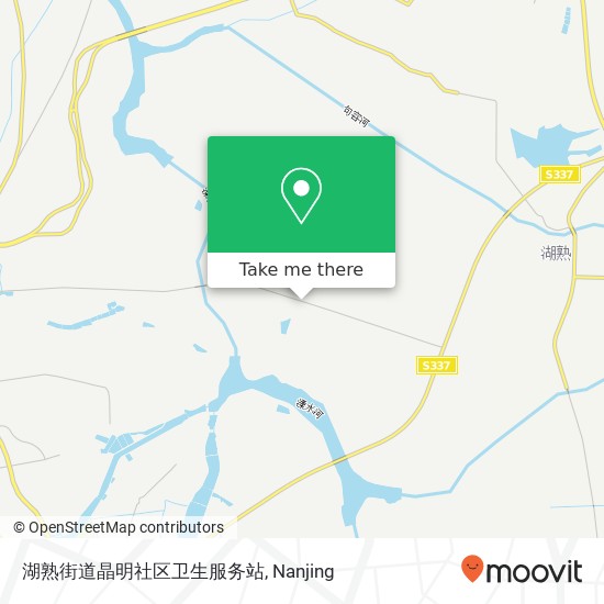 湖熟街道晶明社区卫生服务站 map