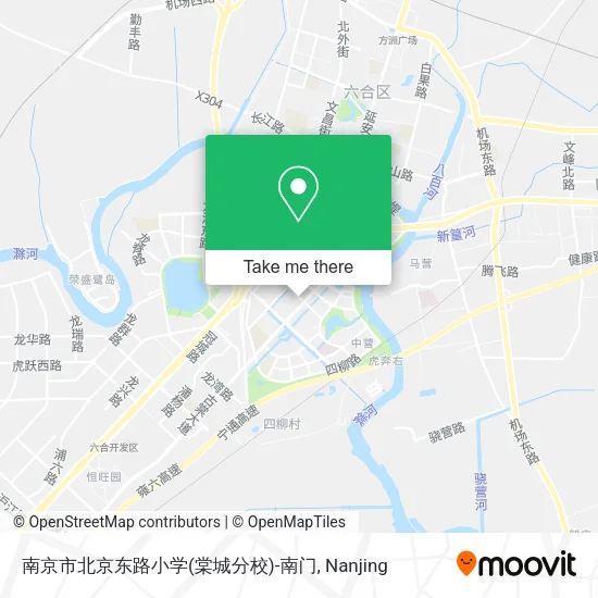 南京市北京东路小学(棠城分校)-南门 map