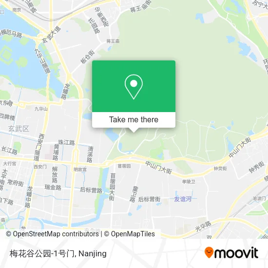梅花谷公园-1号门 map