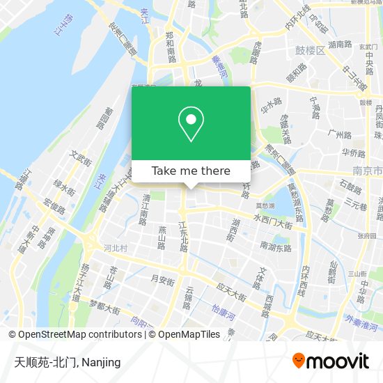 天顺苑-北门 map