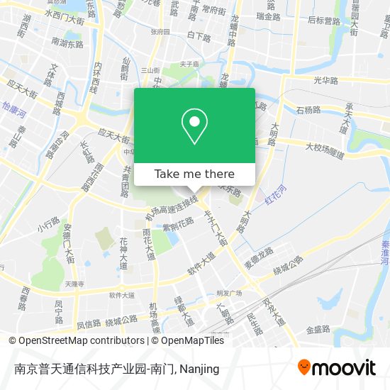 南京普天通信科技产业园-南门 map