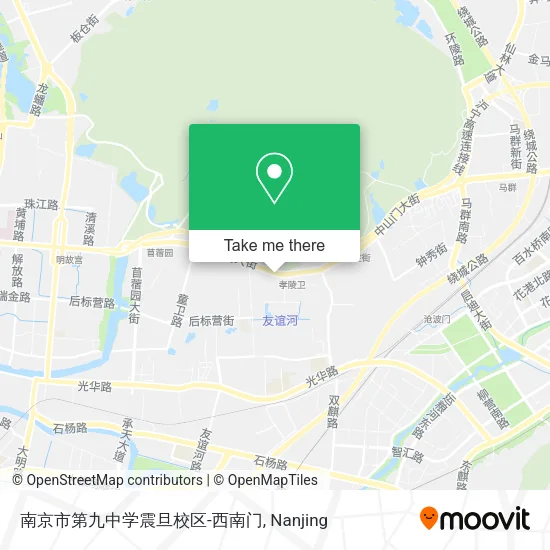 南京市第九中学震旦校区-西南门 map