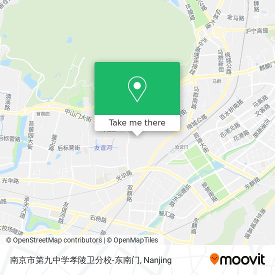 南京市第九中学孝陵卫分校-东南门 map