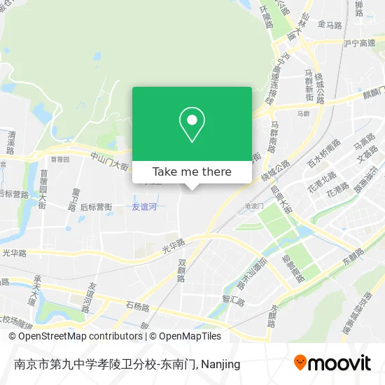 南京市第九中学孝陵卫分校-东南门 map