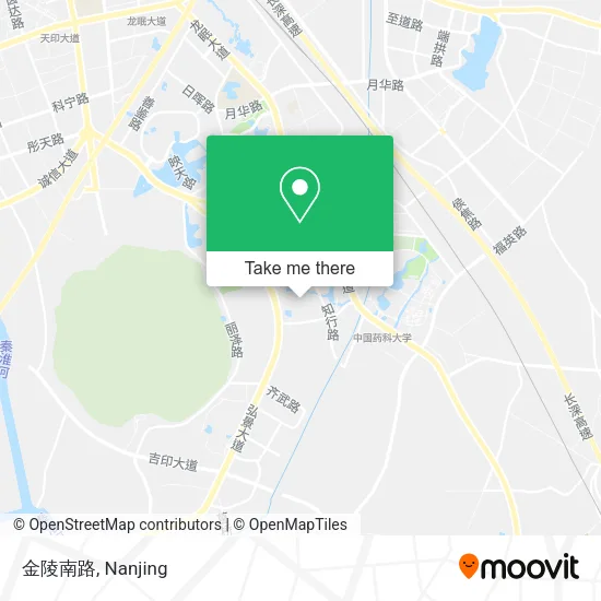 金陵南路 map