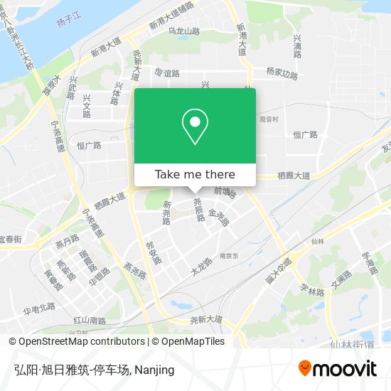 弘阳·旭日雅筑-停车场 map