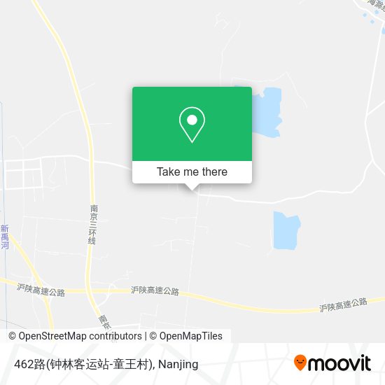 462路(钟林客运站-童王村) map