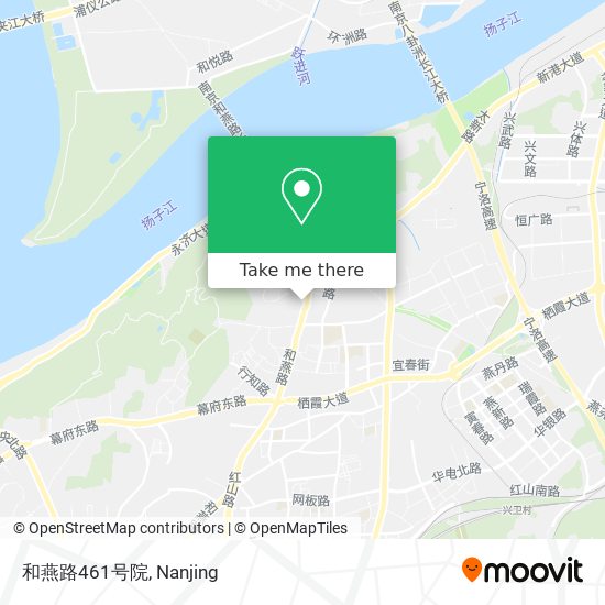 和燕路461号院 map
