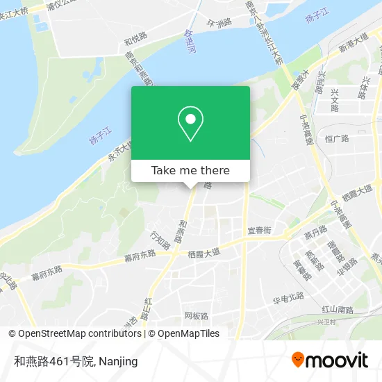 和燕路461号院 map
