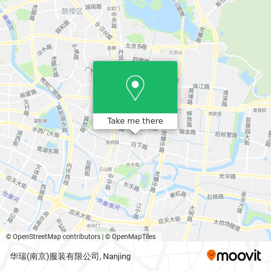 华瑞(南京)服装有限公司 map