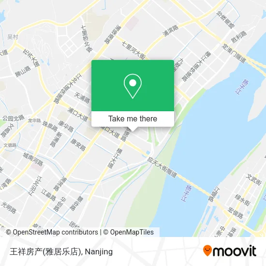 王祥房产(雅居乐店) map