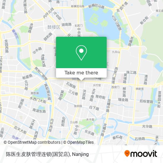 陈医生皮肤管理连锁(国贸店) map