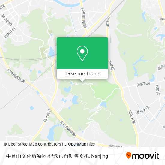 牛首山文化旅游区-纪念币自动售卖机 map