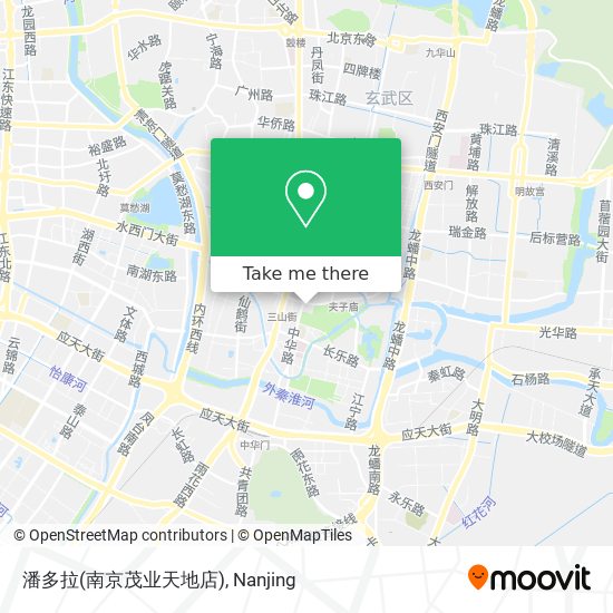 潘多拉(南京茂业天地店) map