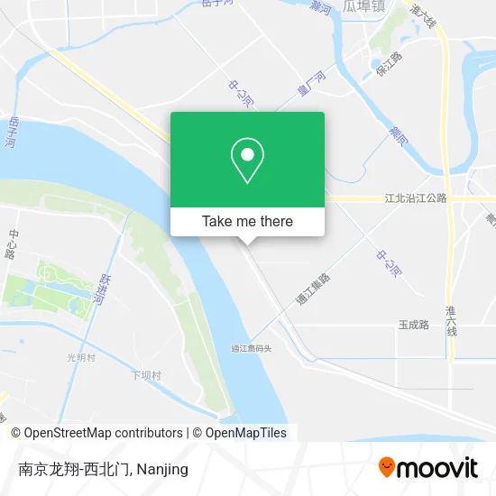 南京龙翔-西北门 map