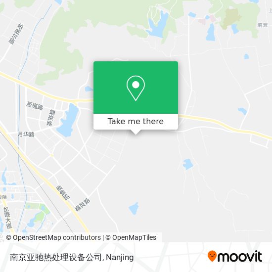 南京亚驰热处理设备公司 map