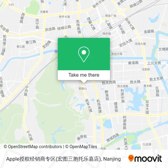 Apple授权经销商专区(宏图三胞托乐嘉店) map