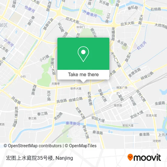 宏图上水庭院35号楼 map