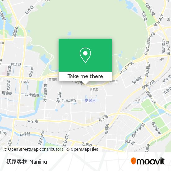 我家客栈 map