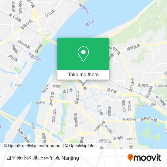 四平苑小区-地上停车场 map