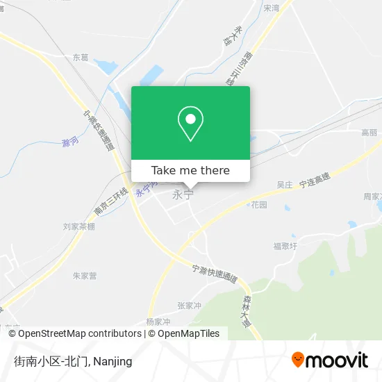 街南小区-北门 map