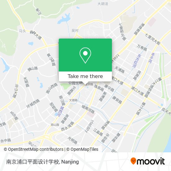 南京浦口平面设计学校 map