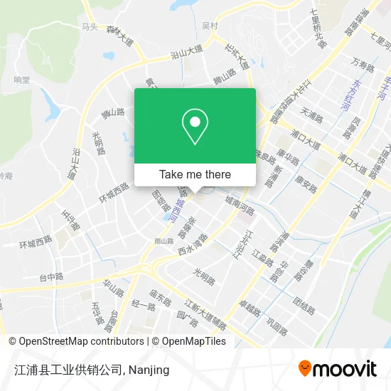 江浦县工业供销公司 map