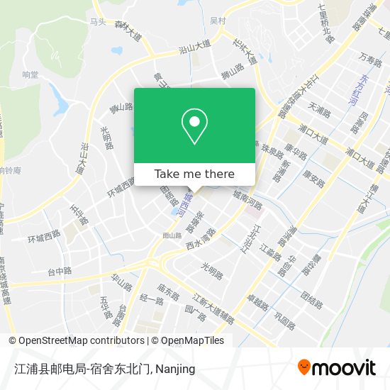 江浦县邮电局-宿舍东北门 map