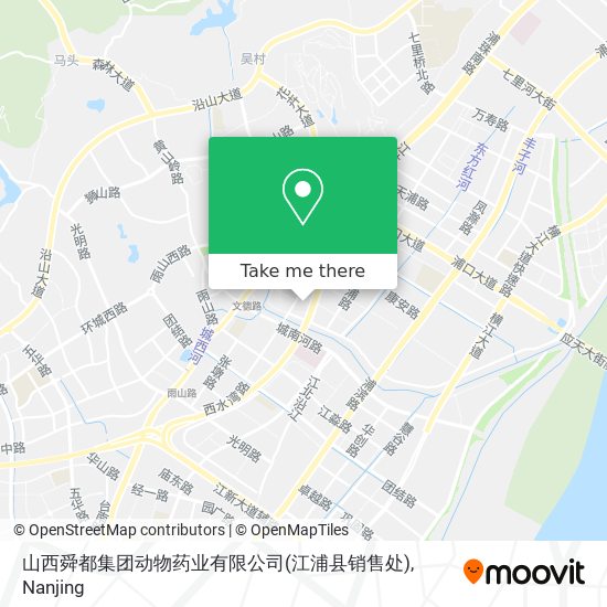 山西舜都集团动物药业有限公司(江浦县销售处) map