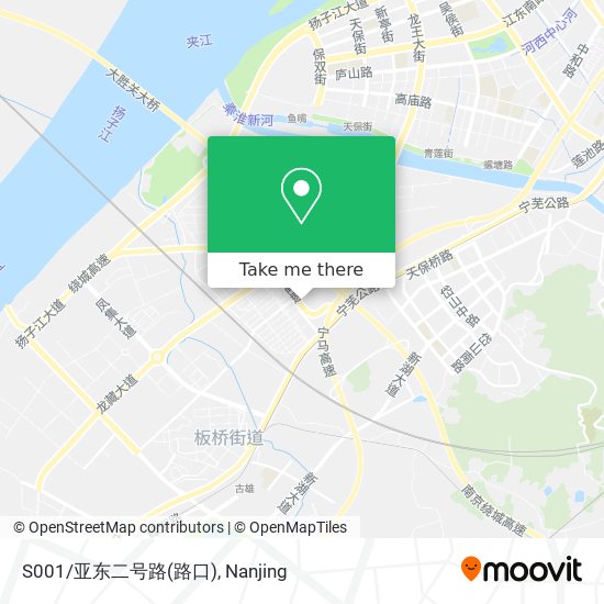 S001/亚东二号路(路口) map
