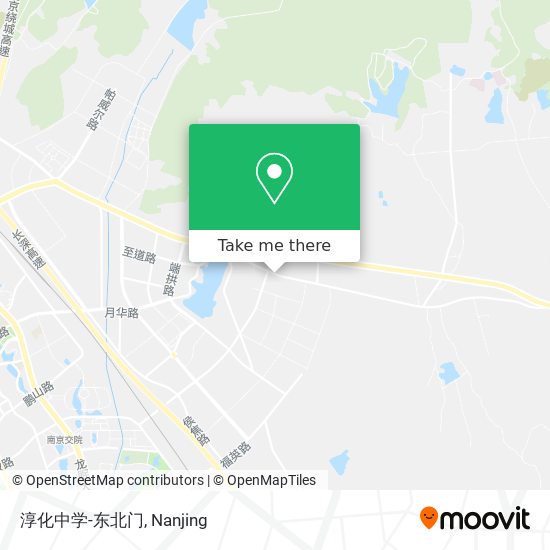 淳化中学-东北门 map