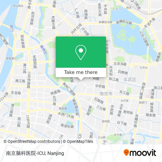 南京脑科医院-ICU map