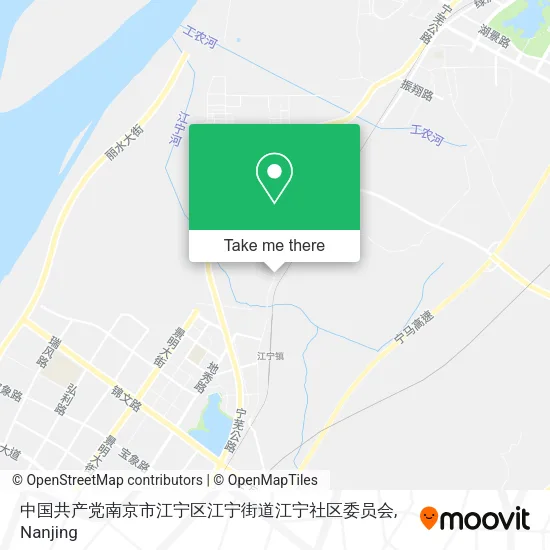 中国共产党南京市江宁区江宁街道江宁社区委员会 map