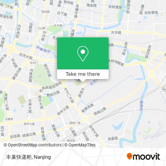 丰巢快递柜 map