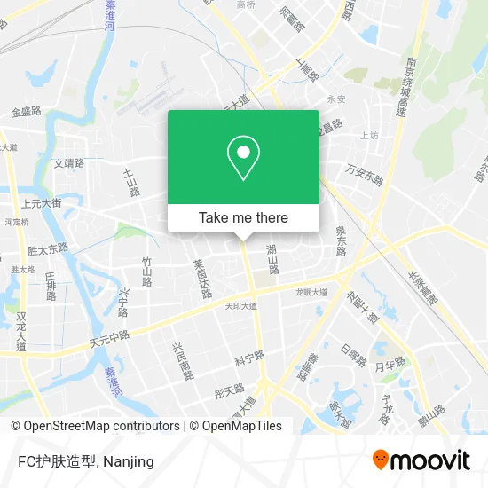 FC护肤造型 map